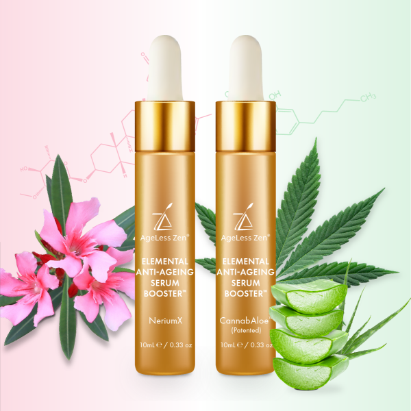 NERIUMX + CANNABALOE™ ELEMENTAL SERUM BOOSTER SET