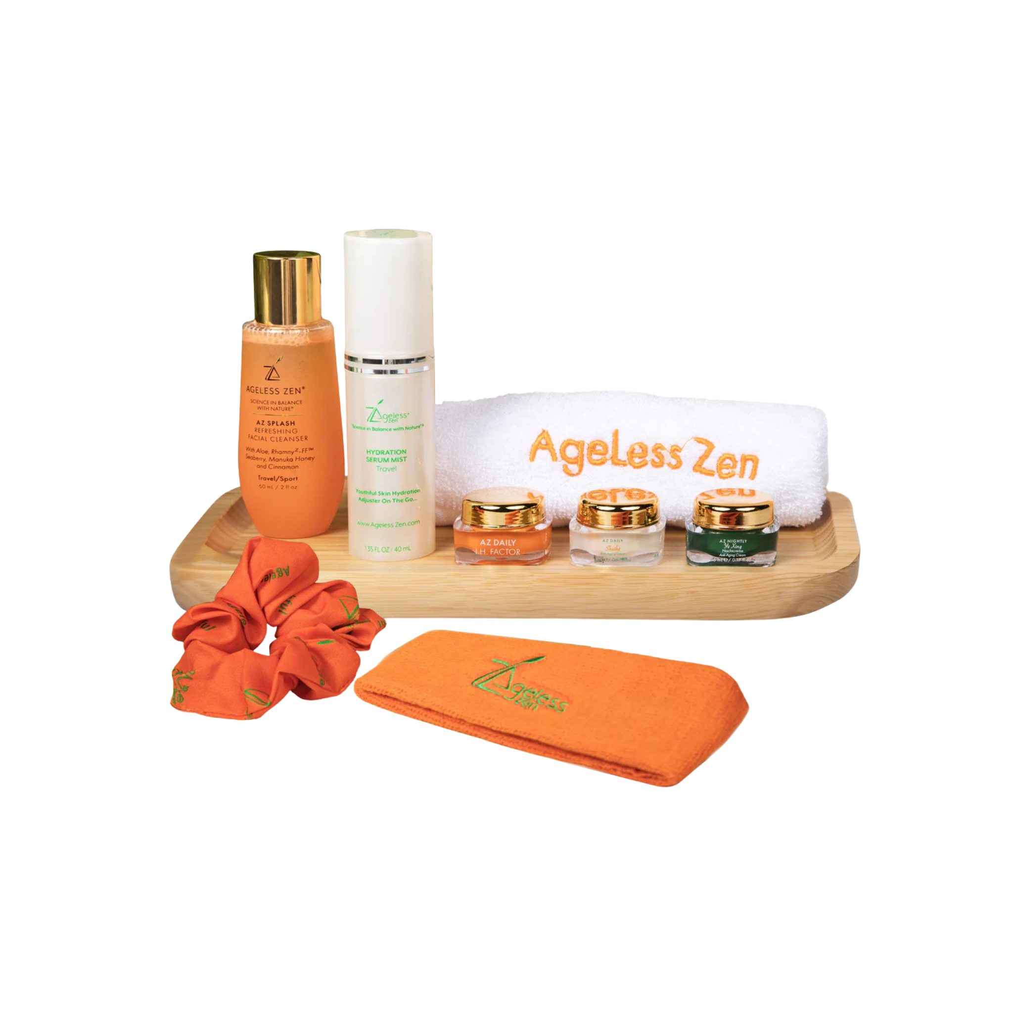 AgeLess Zen Spa Kit | At-Home Spa Party & Anti-Aging Skincare Set