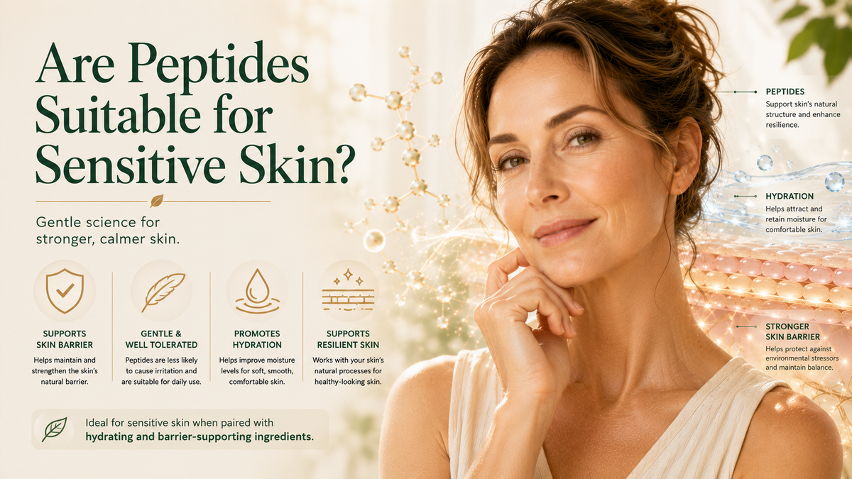 Are Peptides Suitable for Sensitive Skin?