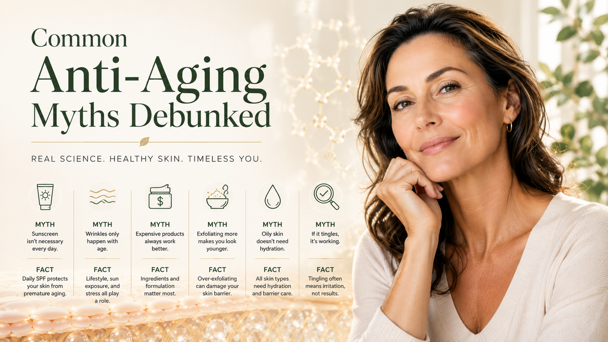 Common Anti-Aging Myths Debunked