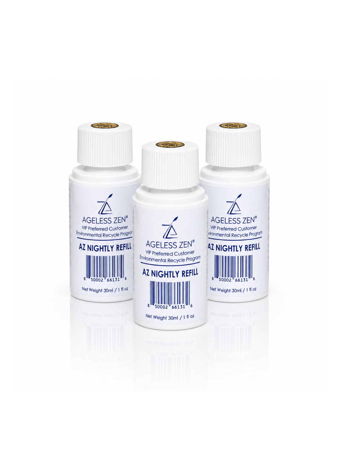 Nightly Cream 30ml Refill - 3 Sets