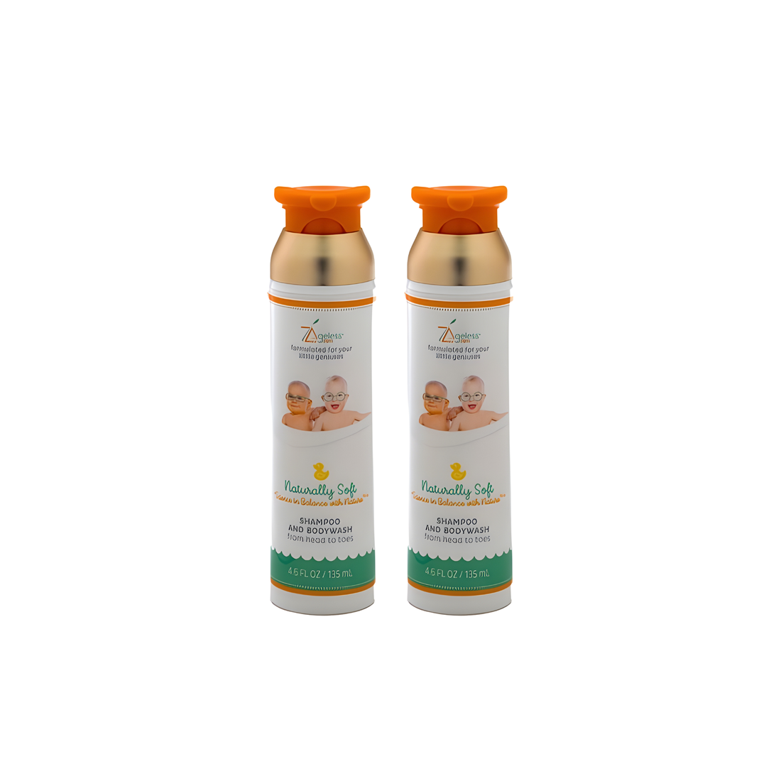Shampoo &amp; Body Wash For Little Geniuses - Set of 2