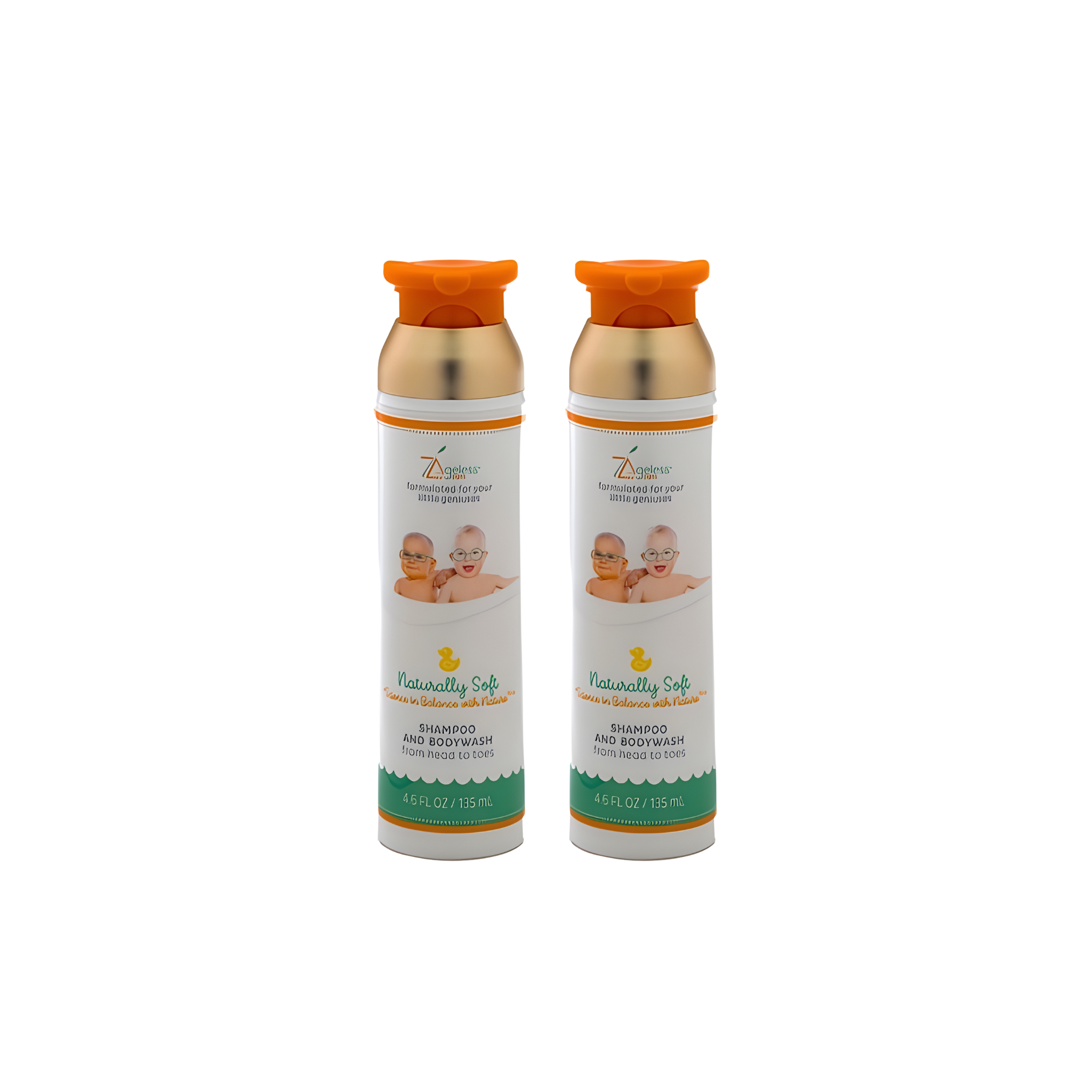 Shampoo &amp; Body Wash For Little Geniuses - Set of 2